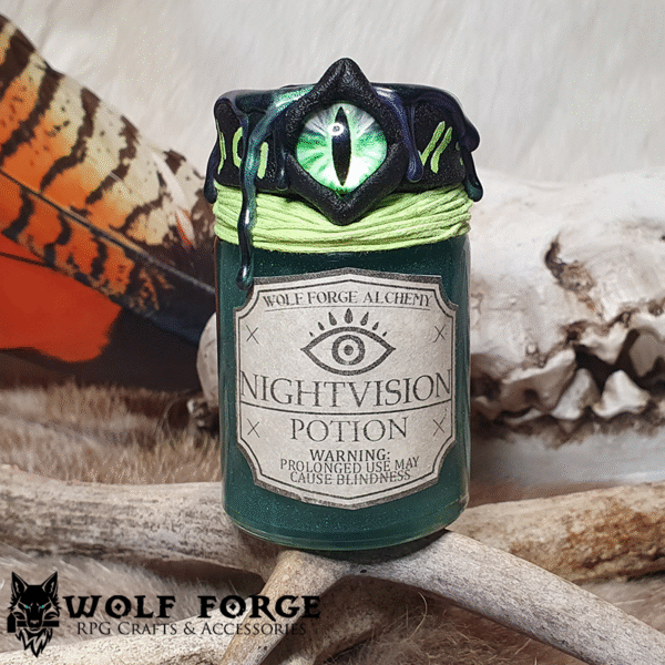 Night Vision - Exotic - D20 Potion Rollers