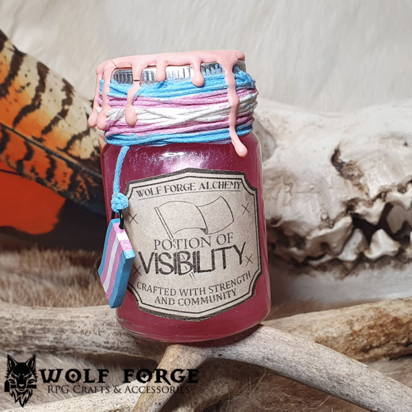 Trans Flag - PoV - D20 Potion Rollers - Image 2