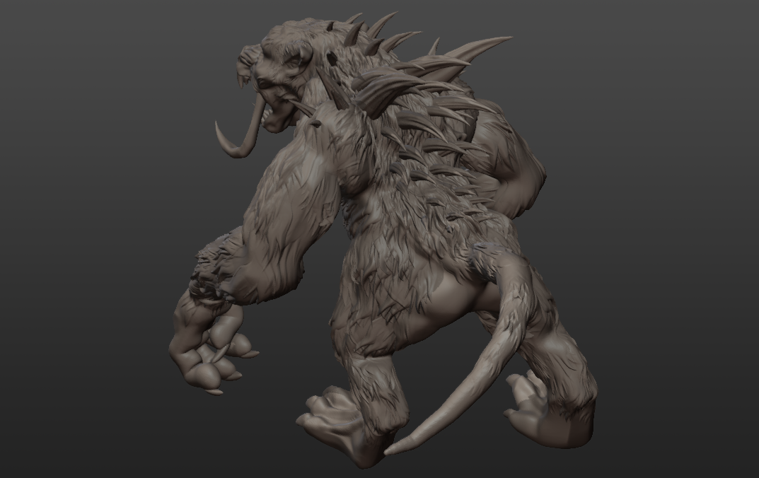 Baboon Demon - TTRPG Miniature - Image 4
