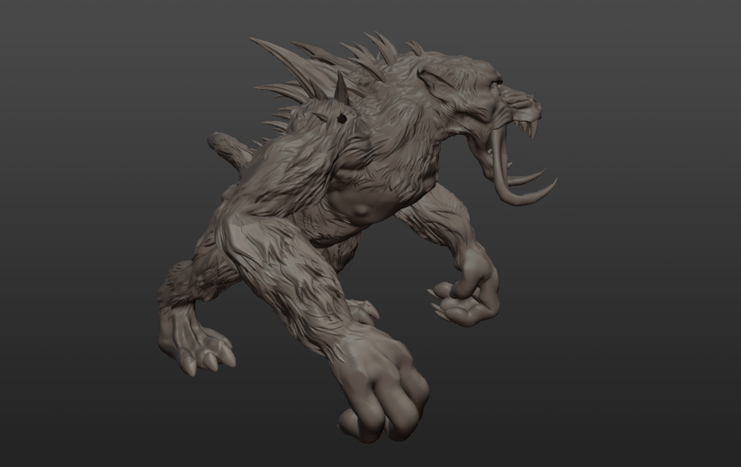 Baboon Demon - TTRPG Miniature - Image 3