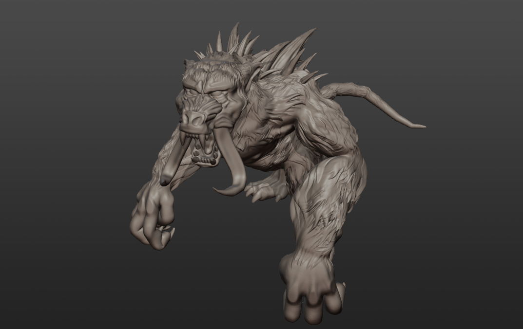 Baboon Demon - TTRPG Miniature - Image 2