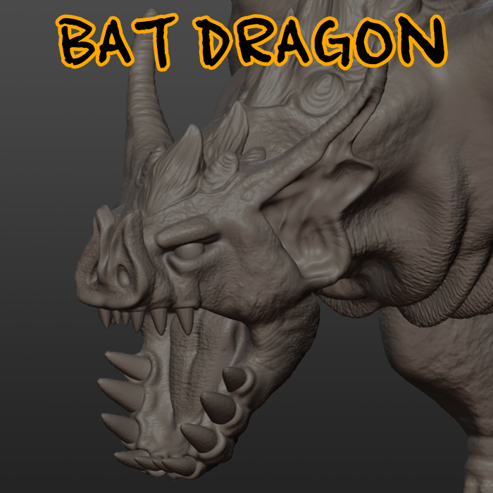 Bat Dragon - TTRPG Miniature