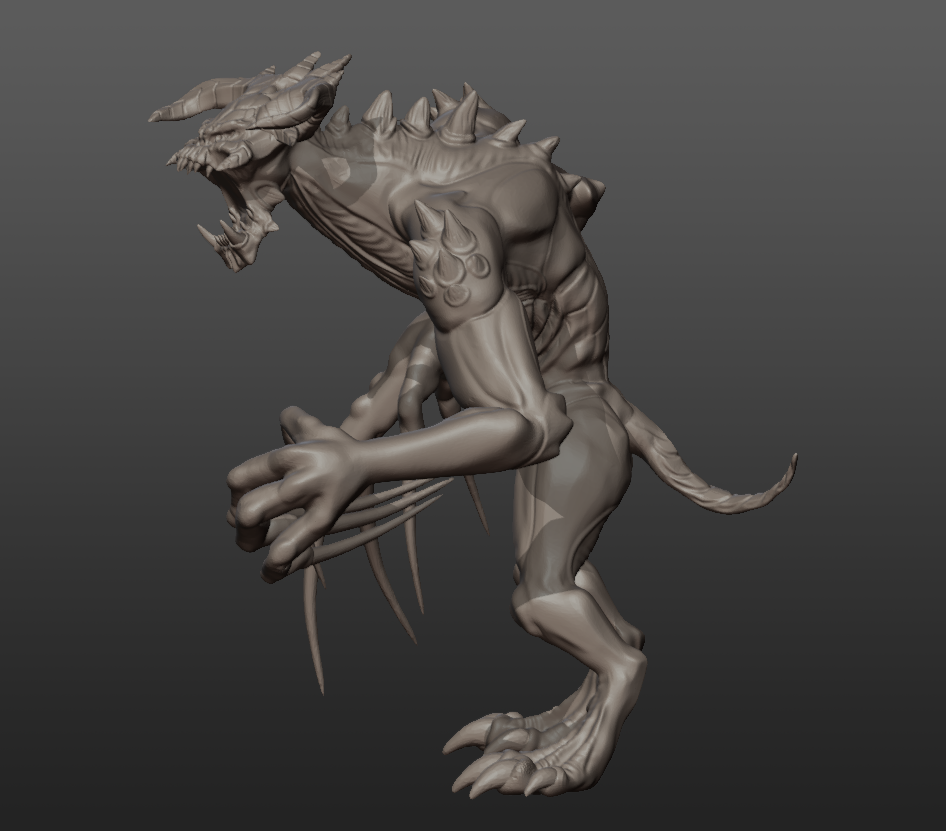 Claw Demon - TTRPG Miniature - Image 3
