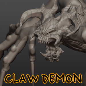 Claw Demon - TTRPG Miniature