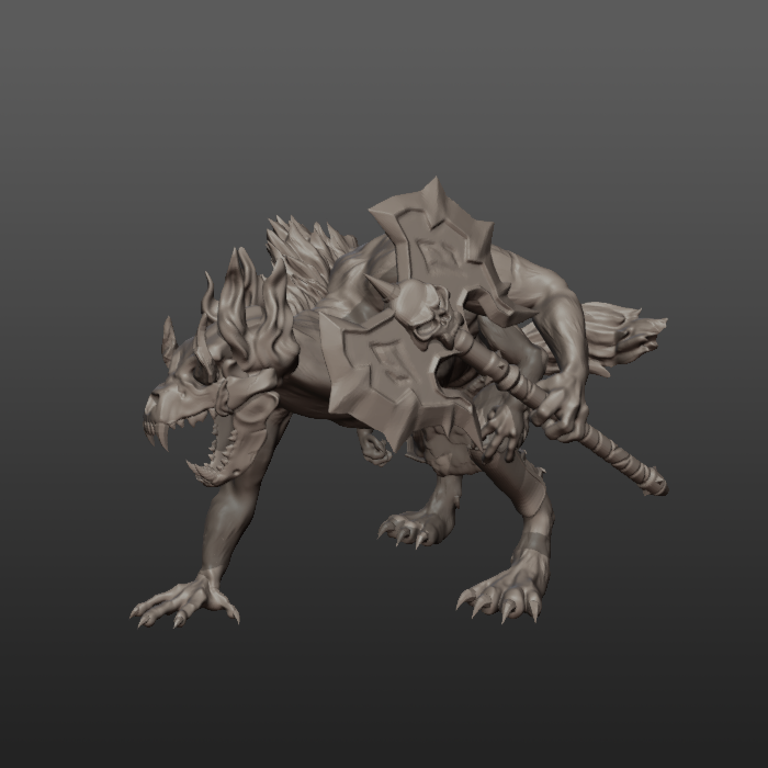 Hyena Demons - TTRPG Miniature - Image 4