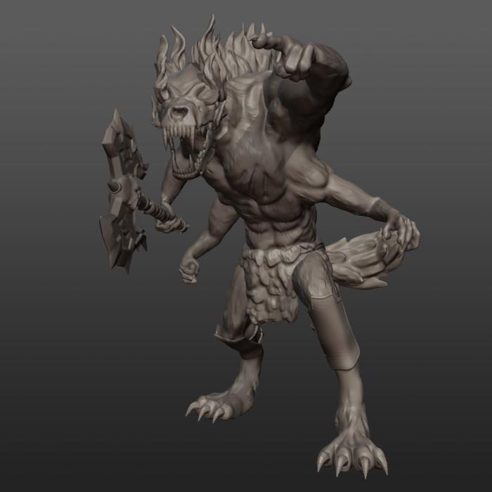 Hyena Demons - TTRPG Miniature - Image 6