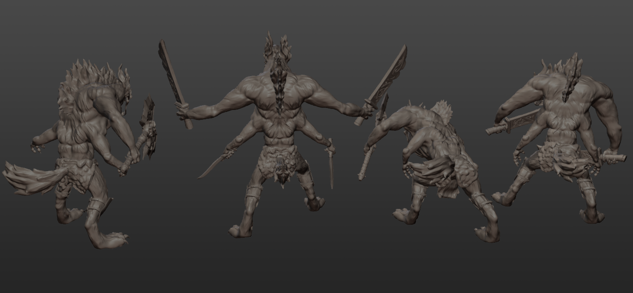Hyena Demons - TTRPG Miniature - Image 7