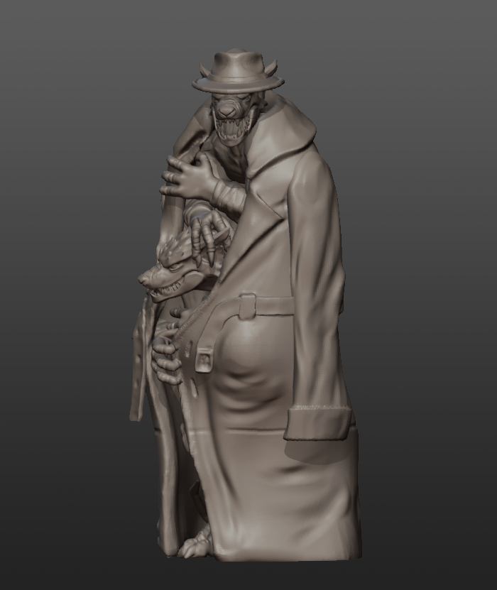 Two Kobolds in a Trenchcoat - TTRPG Miniature - Image 4