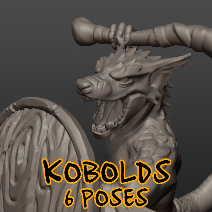 Kobolds - TTRPG Miniature
