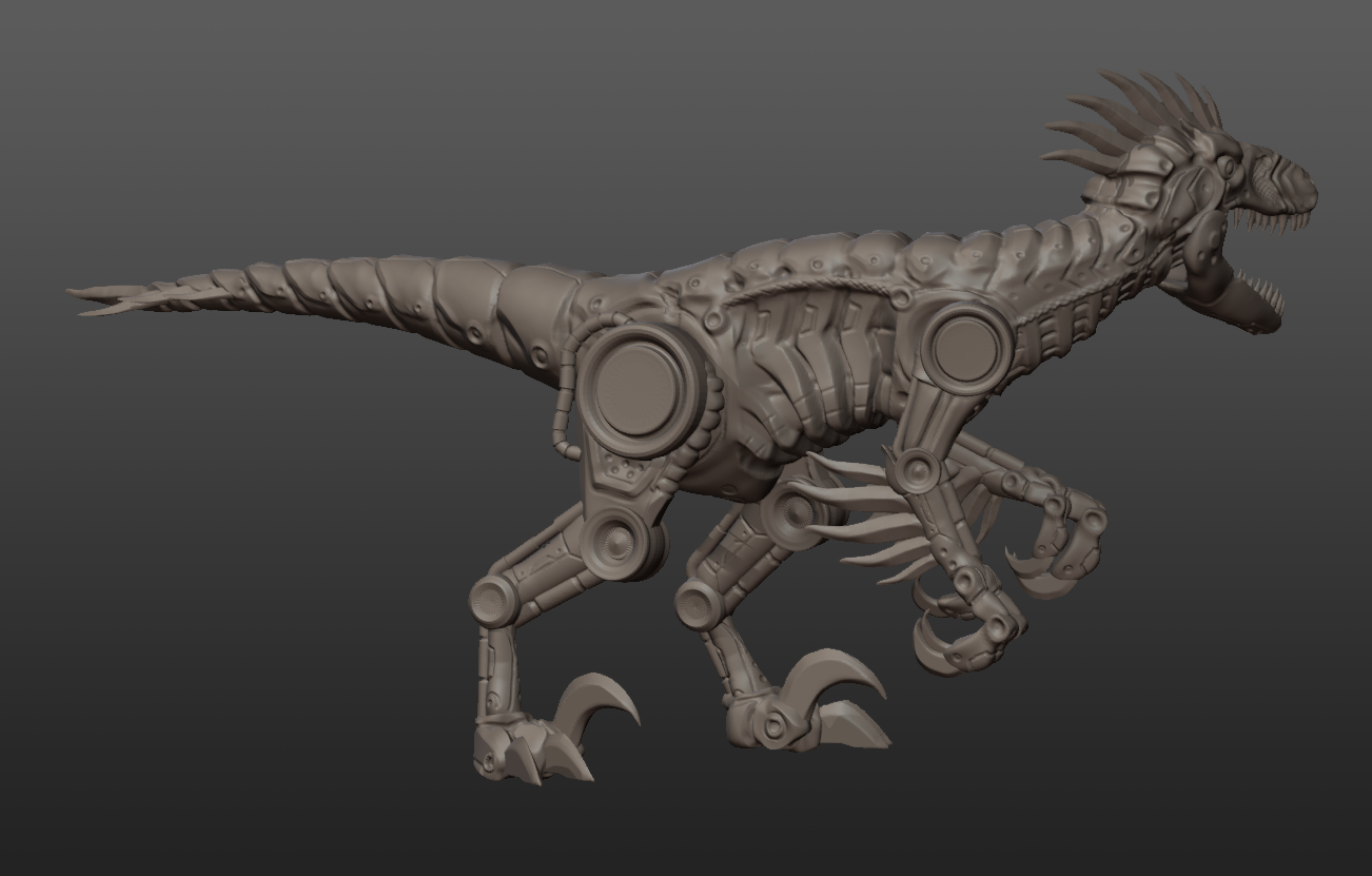 Mecha Raptor - TTRPG Miniature - Image 4