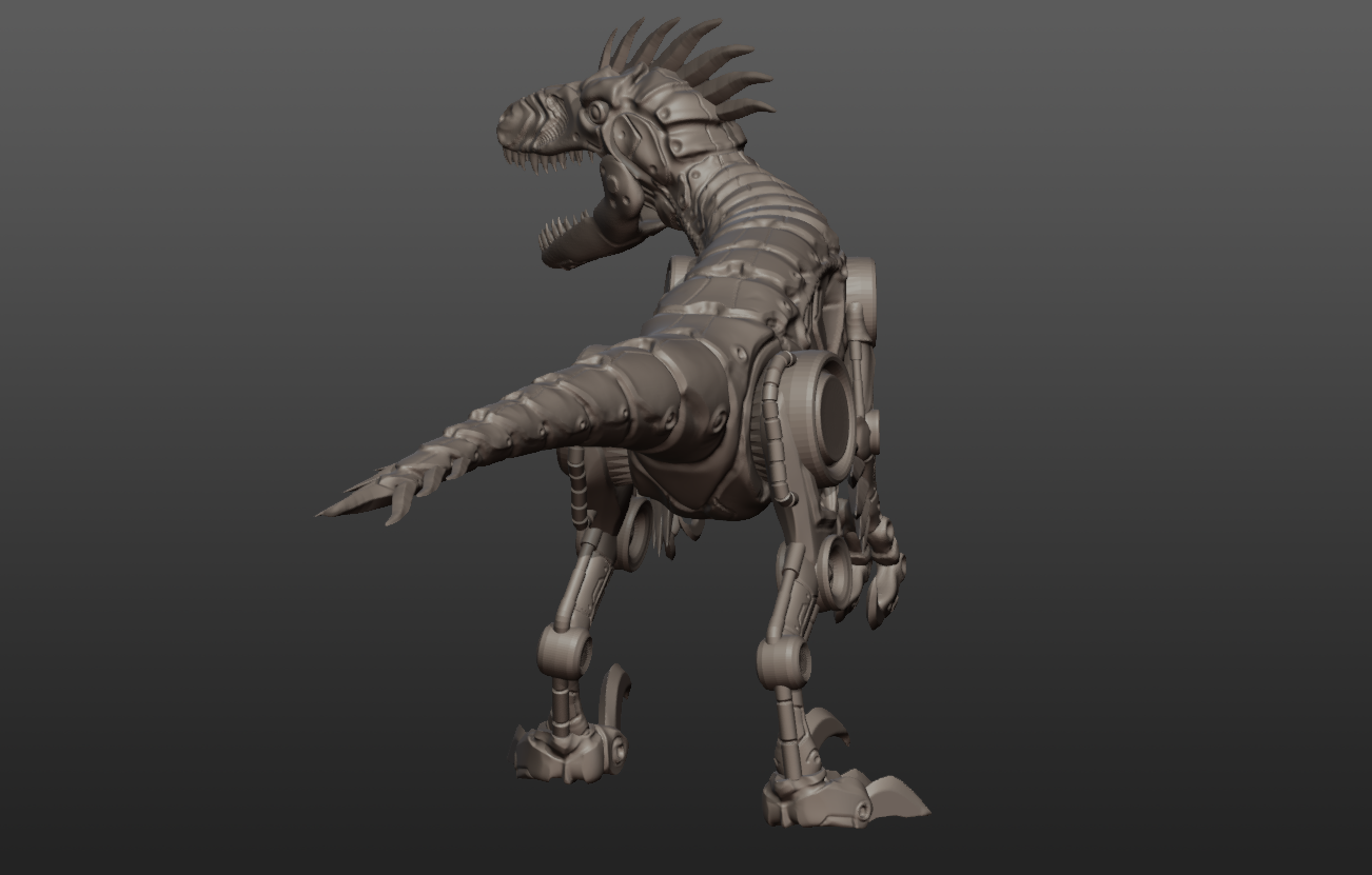 Mecha Raptor - TTRPG Miniature - Image 5