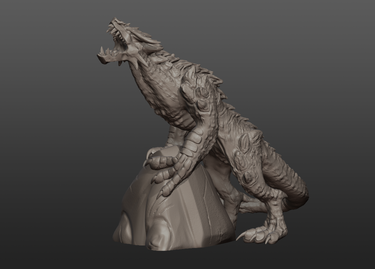 Stone Drake - TTRPG Miniature - Image 5