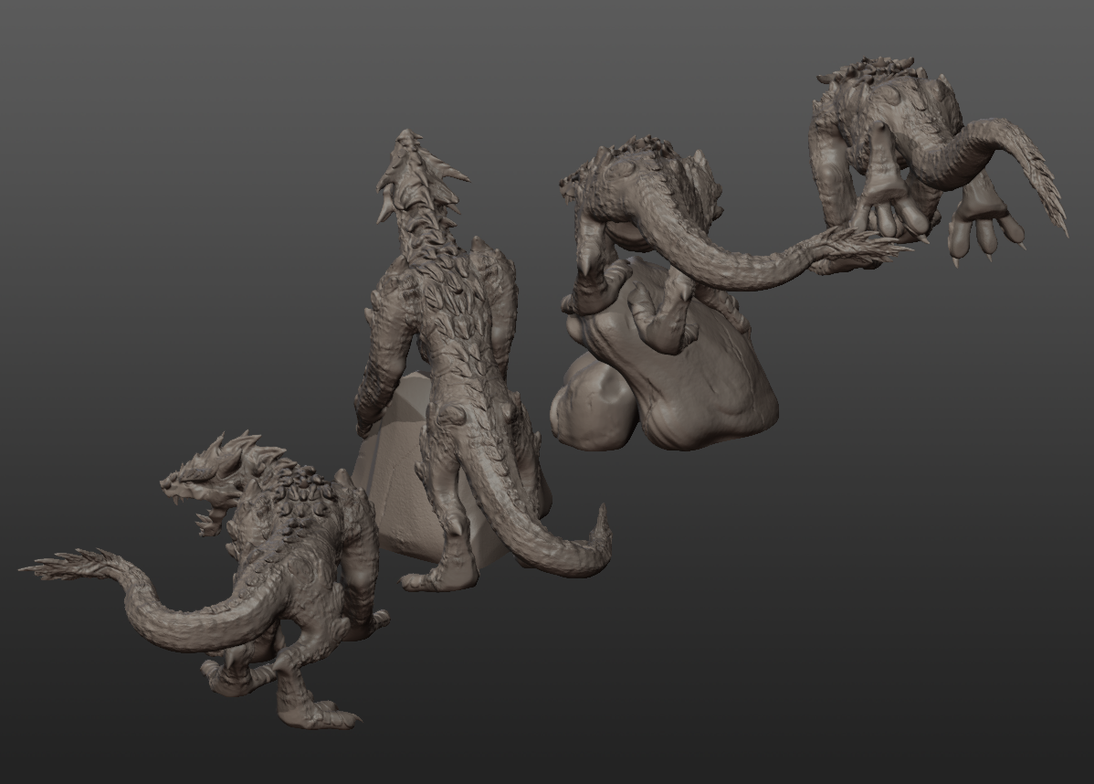 Stone Drake - TTRPG Miniature - Image 8